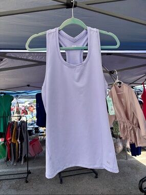 DSG Lavender Racerback Athletic Tank Top